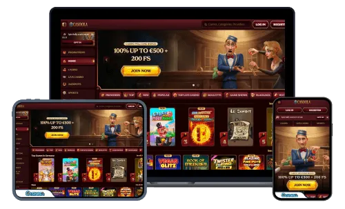 Casoola Casino App-schermafbeelding